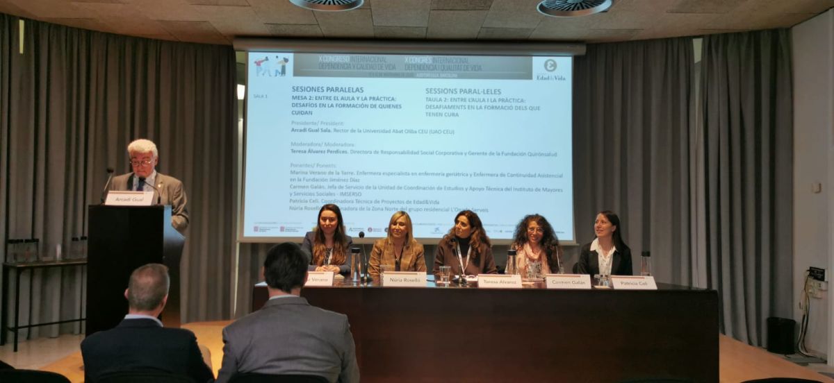 Arcadi Gual participa en el X Congreso Internacional Dependencia y Calidad de Vida en Barcelona 